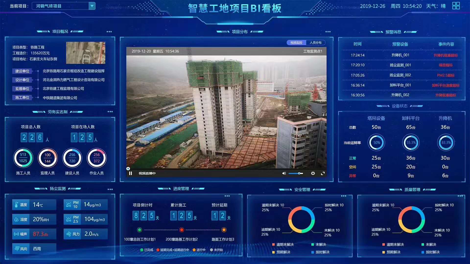 智慧工地系统集成软件