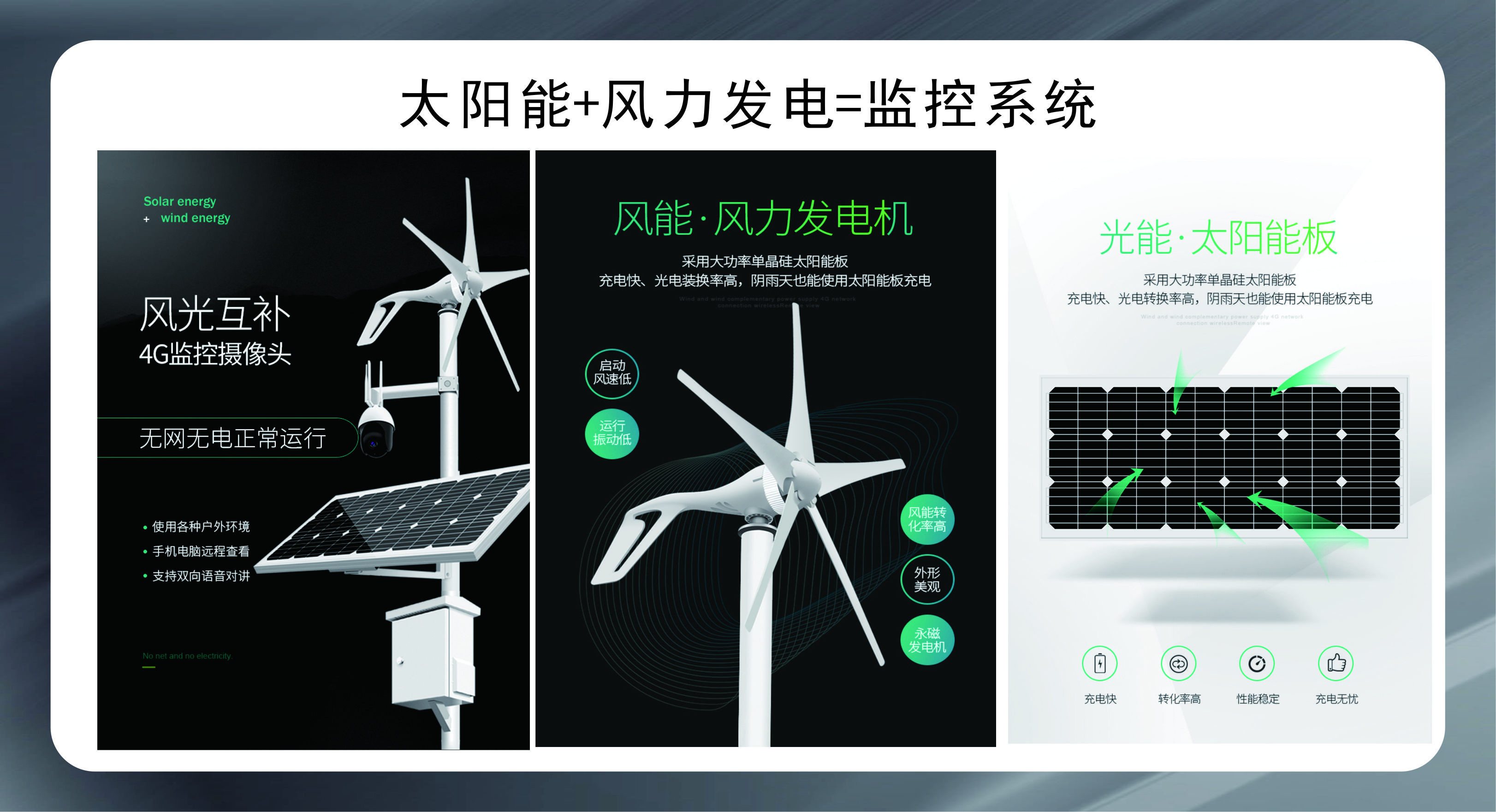 太阳能无线监控系统