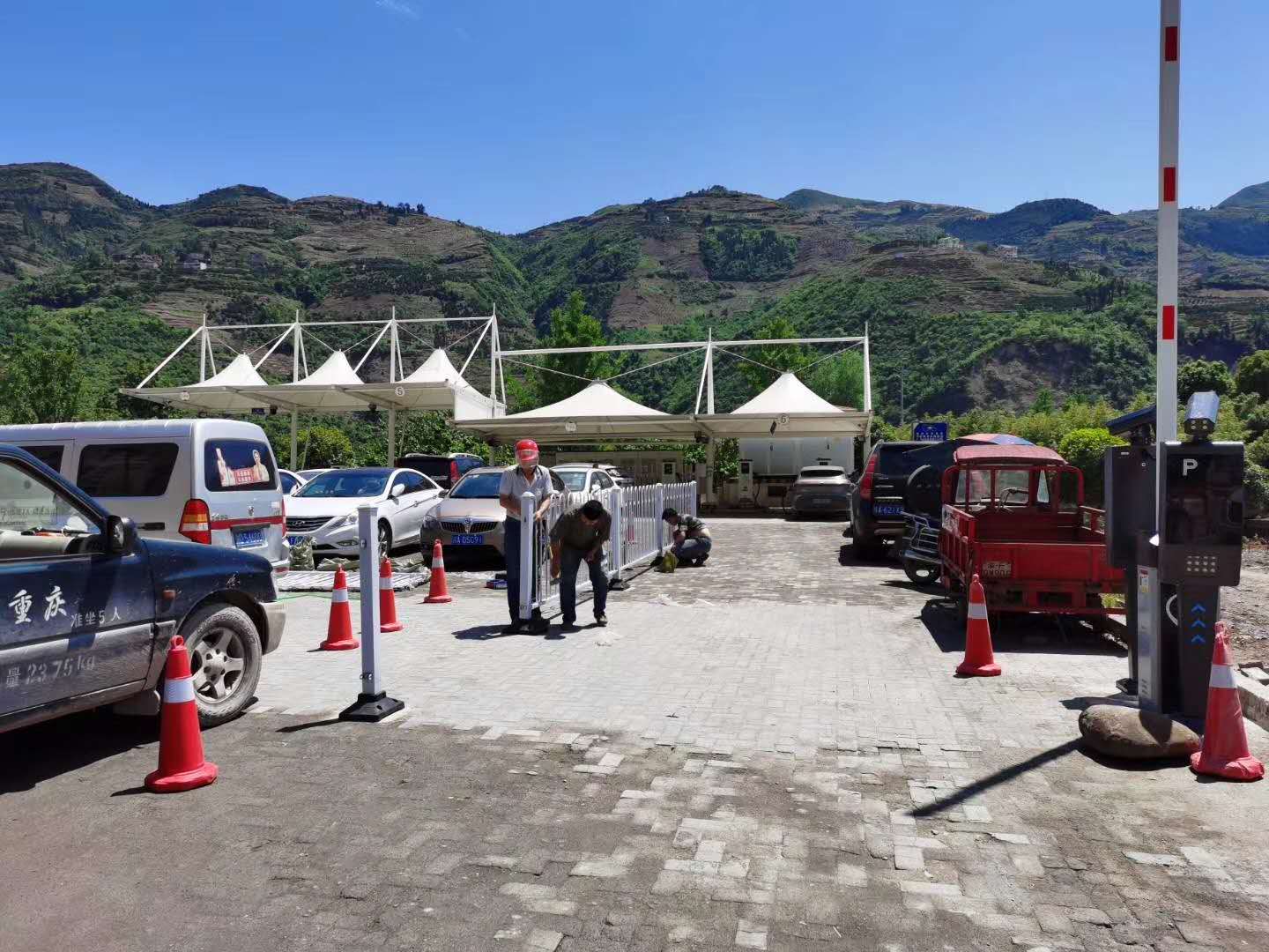 奉节国家电网纯电动车牌自动识别系统