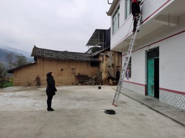 王坪村农户监控安装