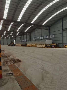 中铁一局宜涪高铁8标3号站新建料仓显示屏